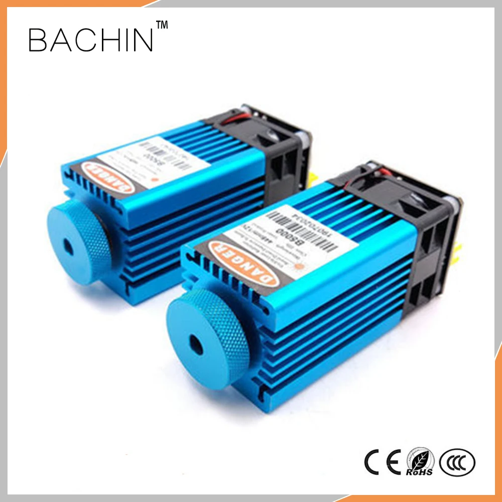 

445nm 3000MW/5500MW Laser Module Laser Cutter Head, CNC Laser Engraving Machine Part, Laser for CNC Router