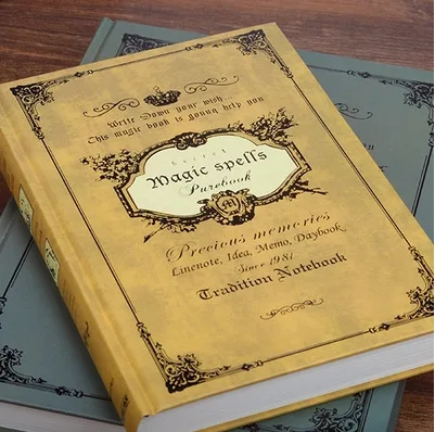 Европейский стиль ретро Волшебная книга блокнот креативный А5 B5-thick блокнот день-День Праздник подарок