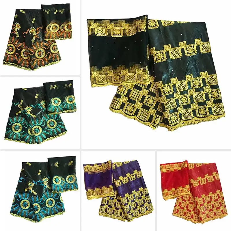 Фиолетовый Швейцарский вуаль кружева в швейцарском стиле высокого качества последняя ткань из Дубая Африканское парчовое полотно для свадьбы 5+ 2 ярдов/партия B52