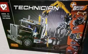 

20059 Logging Truck technic racing car model Compatible with 9397 lepinblocks lepinbricks Building Blocks Bricks toy gift