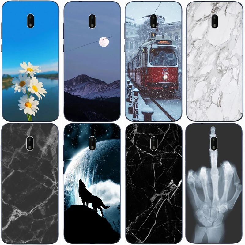 Cover Posteriore In Silicone Morbido Per Custodie Per Telefoni Cellulari Nokia C1 Per Borse Nokia C1 Plus