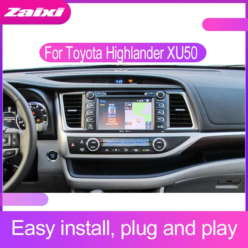 Автомагнитола Zaixi мультимедийный проигрыватель с сенсорным экраном GPS