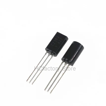 NEW Original 50PCS 2SC2383-Y TO-92 2SC2383 TO92 C2383 TRANSISTOR (NPN) new and original IC Wholesale one-stop distribution list 100pcs lot bc558b bc558 558b 30v0 1a pnp to 92 to92 triode transistor new original good quality chipset