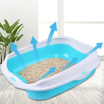 

Cat Sand Pot Anti-splash Half-closed Large Cat Toilet Small Cat Sand Pot Cat Dung Pot Cat Products Deodorization