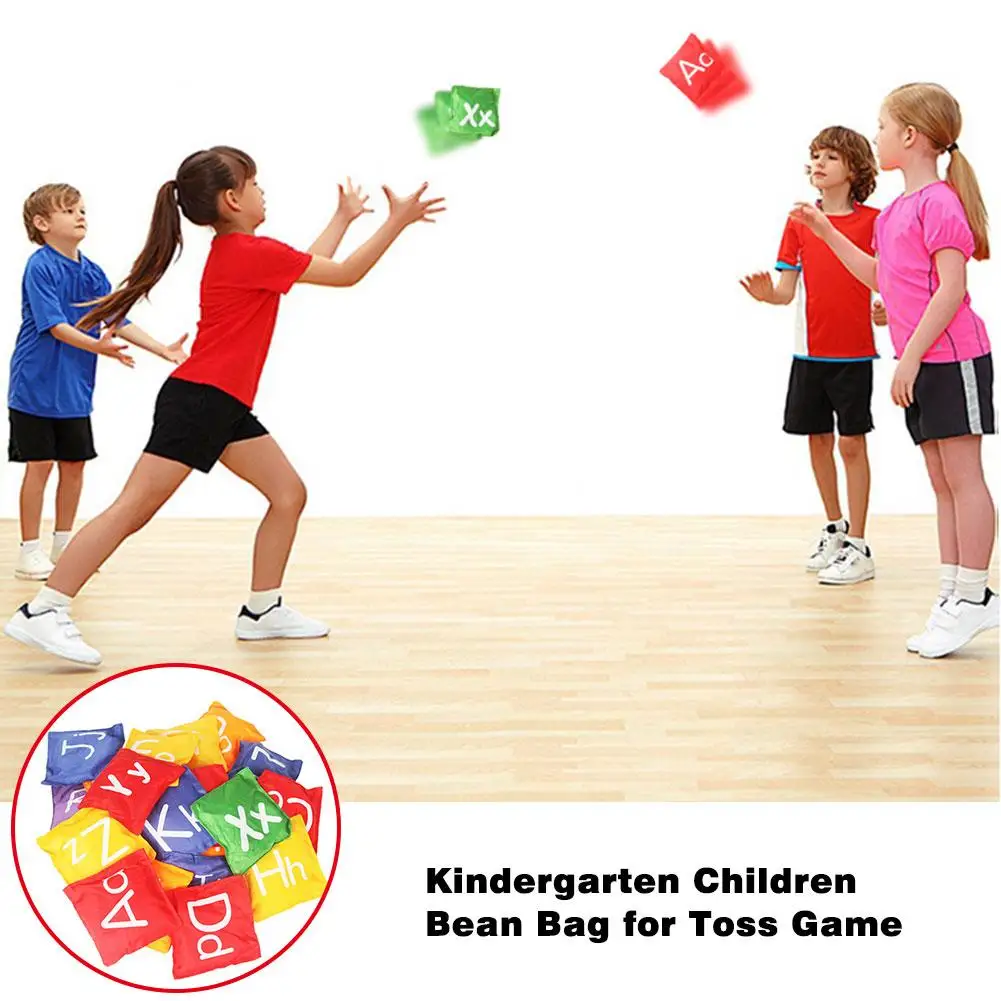 Bean Bag Toss Game Kid Throwing Sandbags Nylon Bean Bags Set With