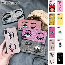 MaiYaCa большие ресницы Coque Shell чехол для телефона Apple iphone 11 pro 8 7 66S Plus X XS MAX 5s SE XR чехлы