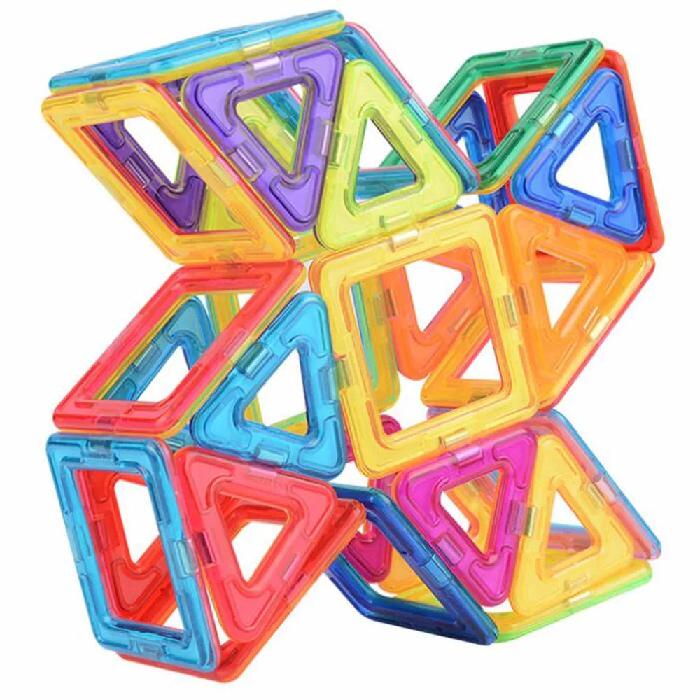 32 PCS big size magnetic building blocks Model Building Toys Brick designer Enlighten Bricks magnetic toys