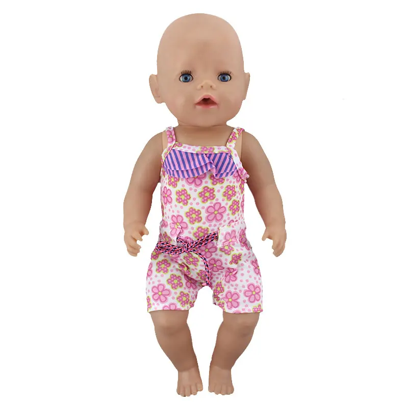 Новые милые модные купальники бикини подходят для 43 см кукла 17 дюймов Reborn кукла аксессуары - Цвет: 04