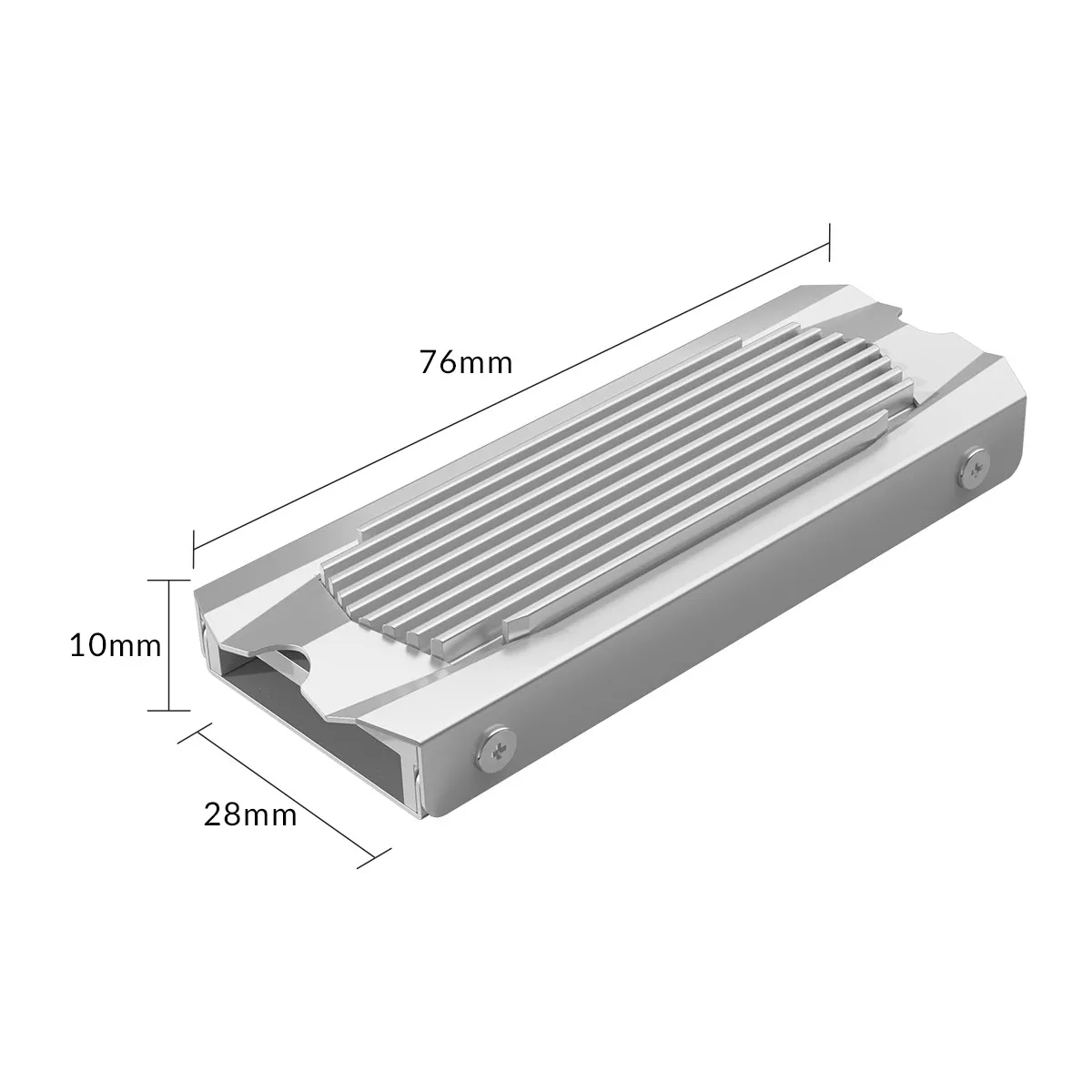 ORICO SSD теплоотвод радиатор алюминиевый радиатор охлаждения Радиатор для M.2 NGFF PCI-E NVME 2280 радиатор SSD кулер