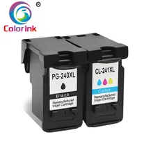 ColoInk PG 240 CL 241 чернильный картридж XL сменный для Canon Pixma MX372 MX432 MX512 MG2120 MG3120 MG3220 чернильные картриджи для принтера