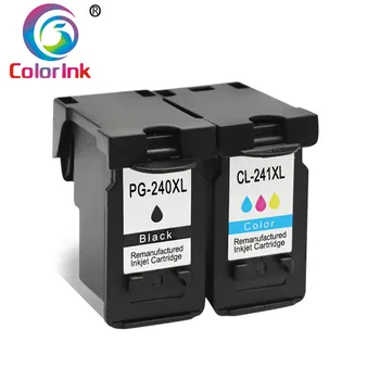 

ColoInk 2Pack PG 240 CL 241 XL Ink Cartridge Replacement for Canon Pixma MX372 MX432 MX512 MG2120 MG3120 MG3220 ink cartridges