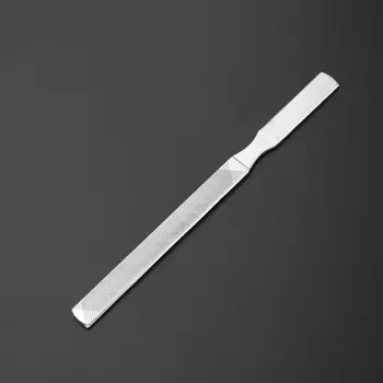 

1 Set of 4Pcs Manicure Pedicure Tools Nail Art Grinding Tools Stainless Steel Nail Filers (1Pc 13cm 5.1inch Four-sided File 1Pc