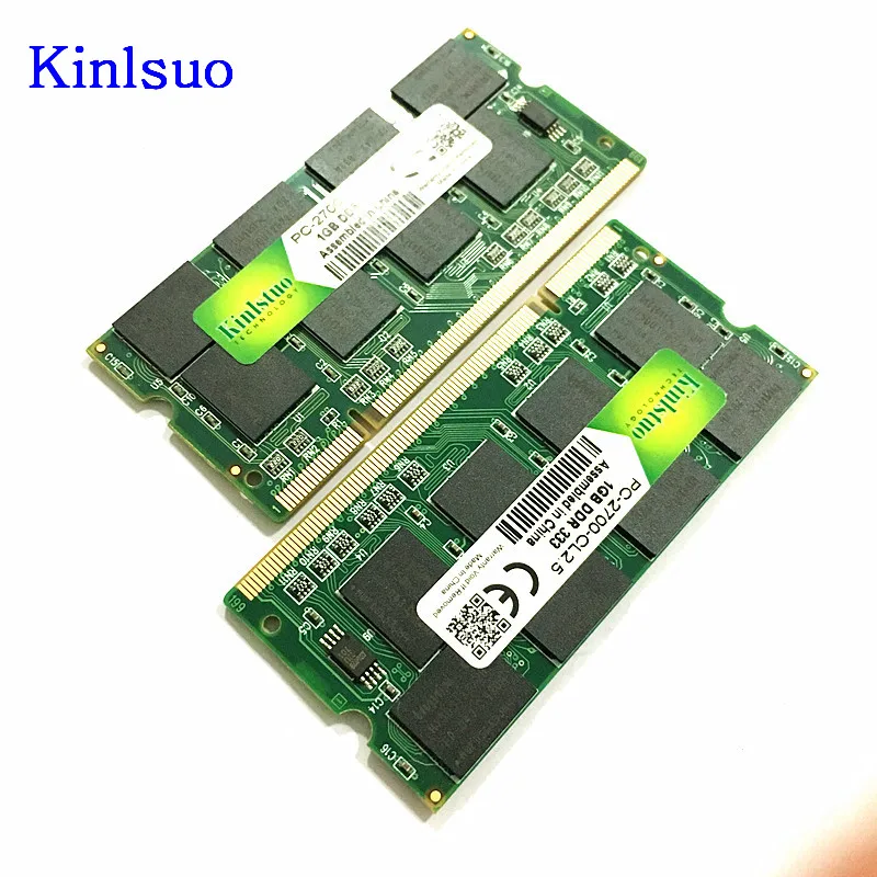 Nueva DDR Memoria portátil Ram SO-DIMM DDR1 400 333 MHz/PC-3200 PC-2700, 200, 512MB 1GB Sodimm portátil Memoria Rams