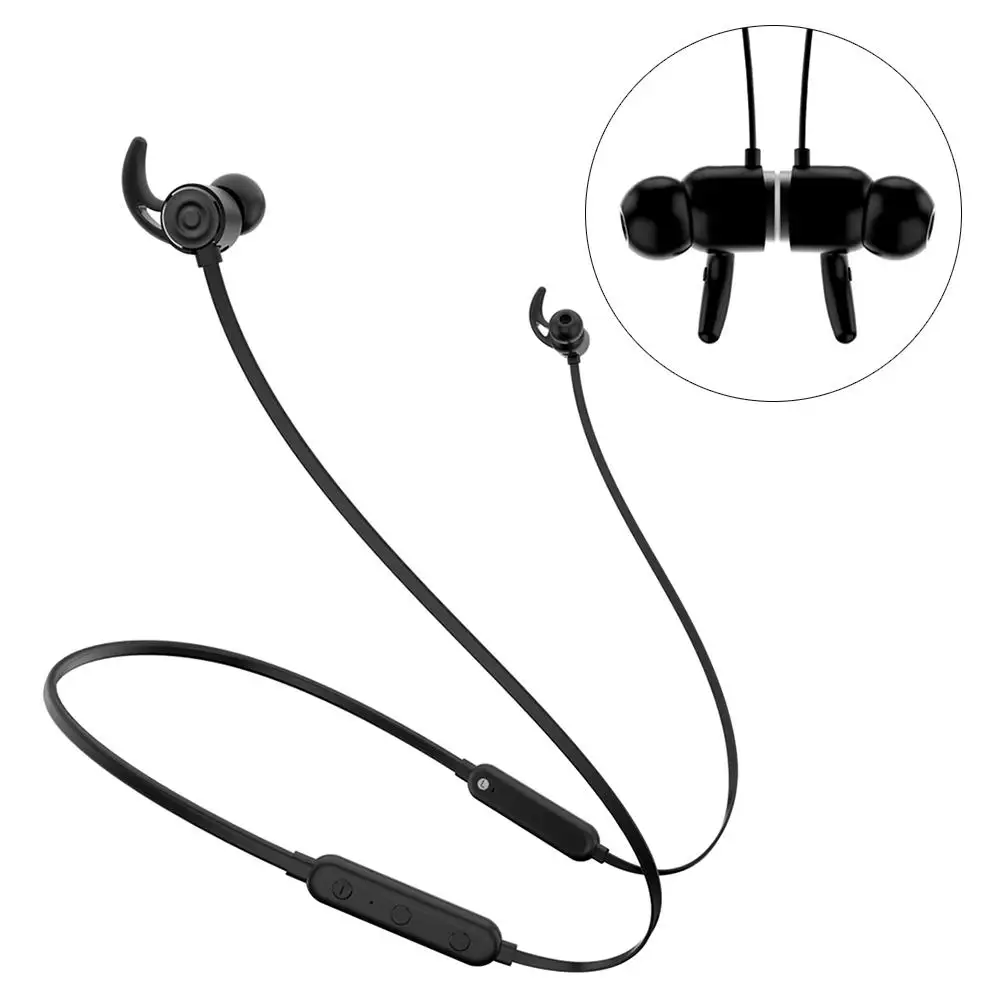 180 hours standby time Neckband Bluetooth Headphones Earbuds In Ear Earphones Stereo Sports Headsets Phone Accessories