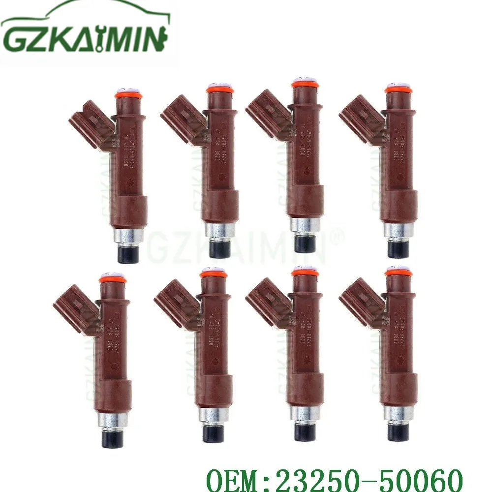 

8pcs high quality fuel Injectors nozzle OEM 23250-50060 23250-05080 23250-0F020 232500F020 for Toyota for LEXUS 4Runner Tundra