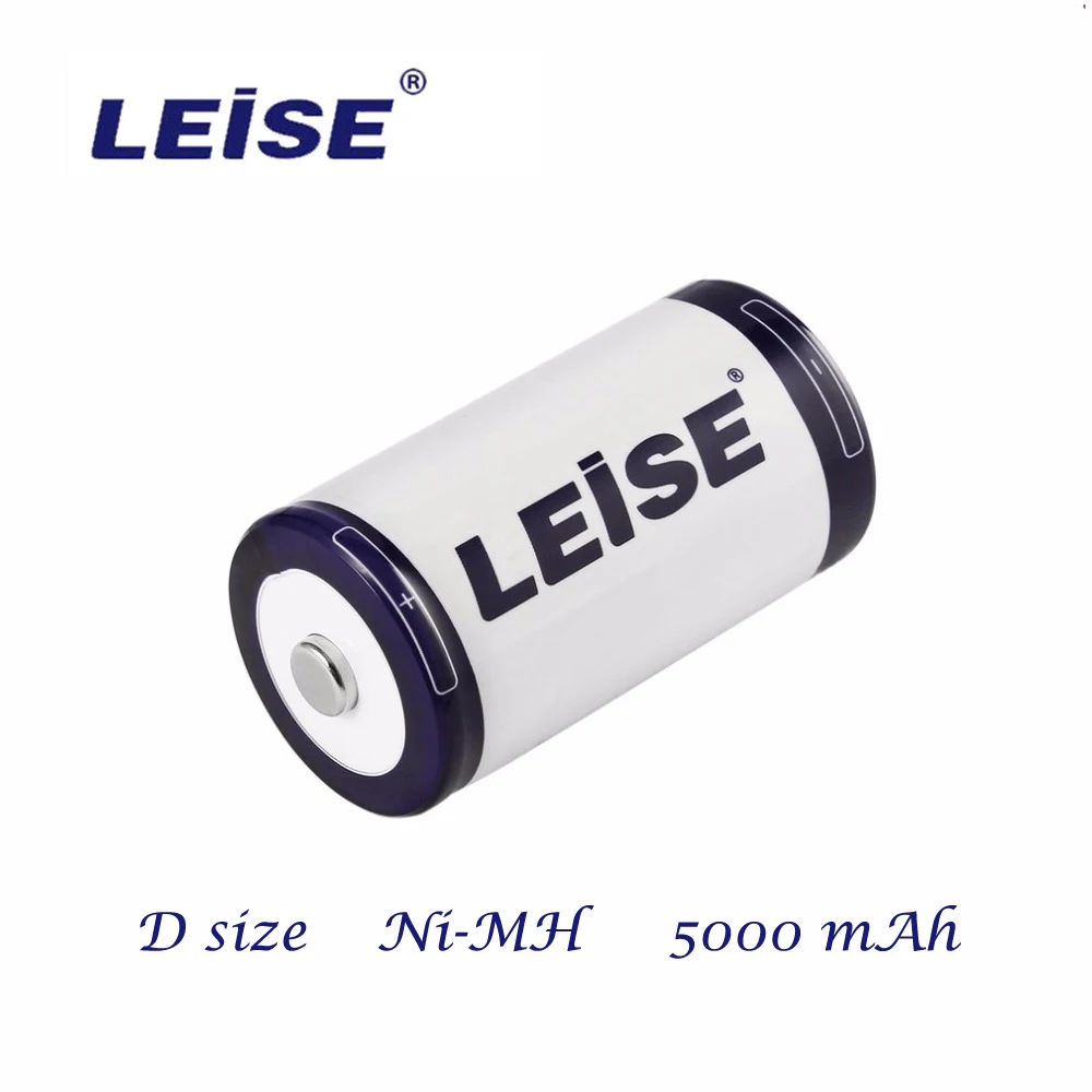 Leise D 1 2 V 5000mAh NiMH аккумуляторная батарея супер емкость Экологичная прочная высокая