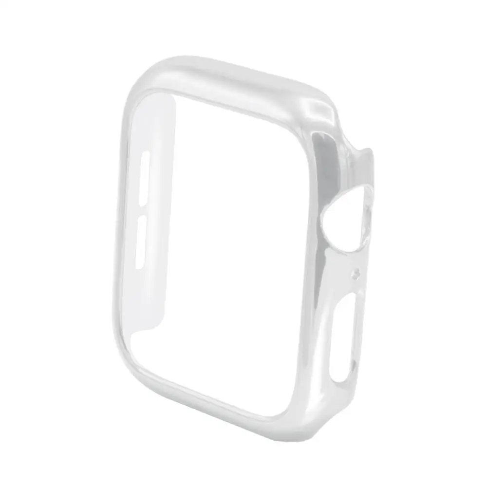 Защитный чехол для Apple Watch, версии 5/4/3/2/1 40 мм 44 мм пластиковая рама ПК чехол s для наручных часов iWatch, версия 3, 2, 42 мм, 38 мм - Цвет: 4
