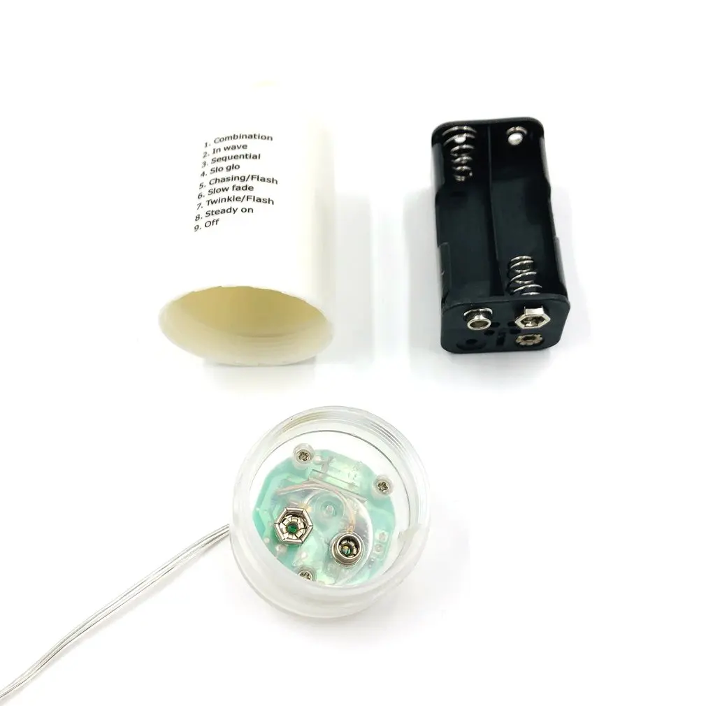 LED Flower Light 150 Lights Decorative Lights Holiday Lights Warm White/Color Light Silver/Copper 1 PCS