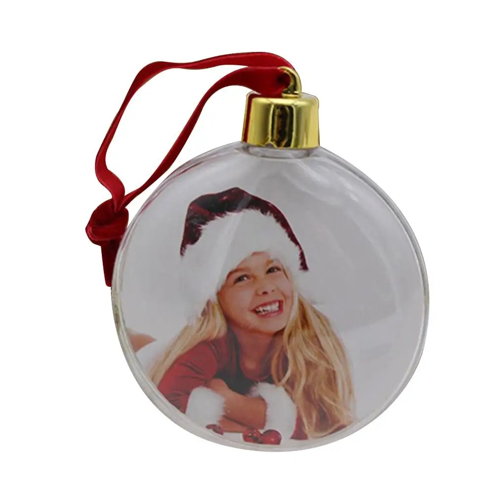 Christmas Plastic Photo Five-star Ball Christmas Decorations Xmas Tree Hanging