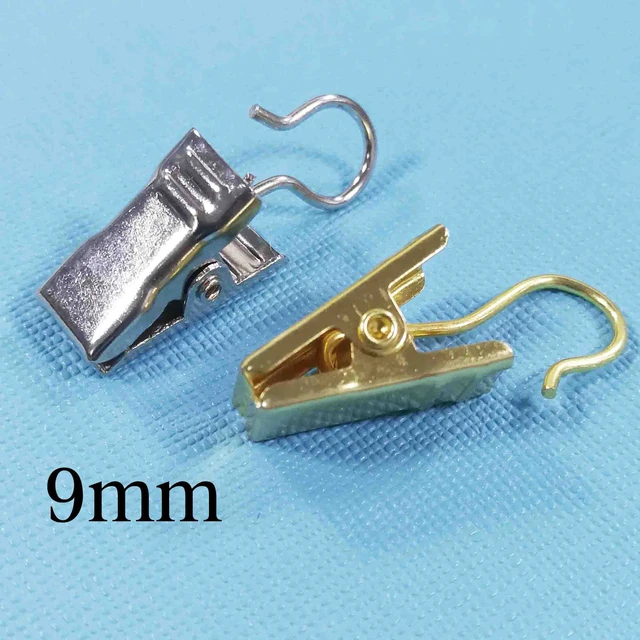 20 Pcs Gold/Silver Curtain Clips Hook,Alligator Clips,Hook,Suspender Clips,Ribbon  Clips - AliExpress