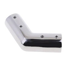 " 120 градусов лук формы рельс фитинг стойки 316 нержавеющий рельсовый фитинг