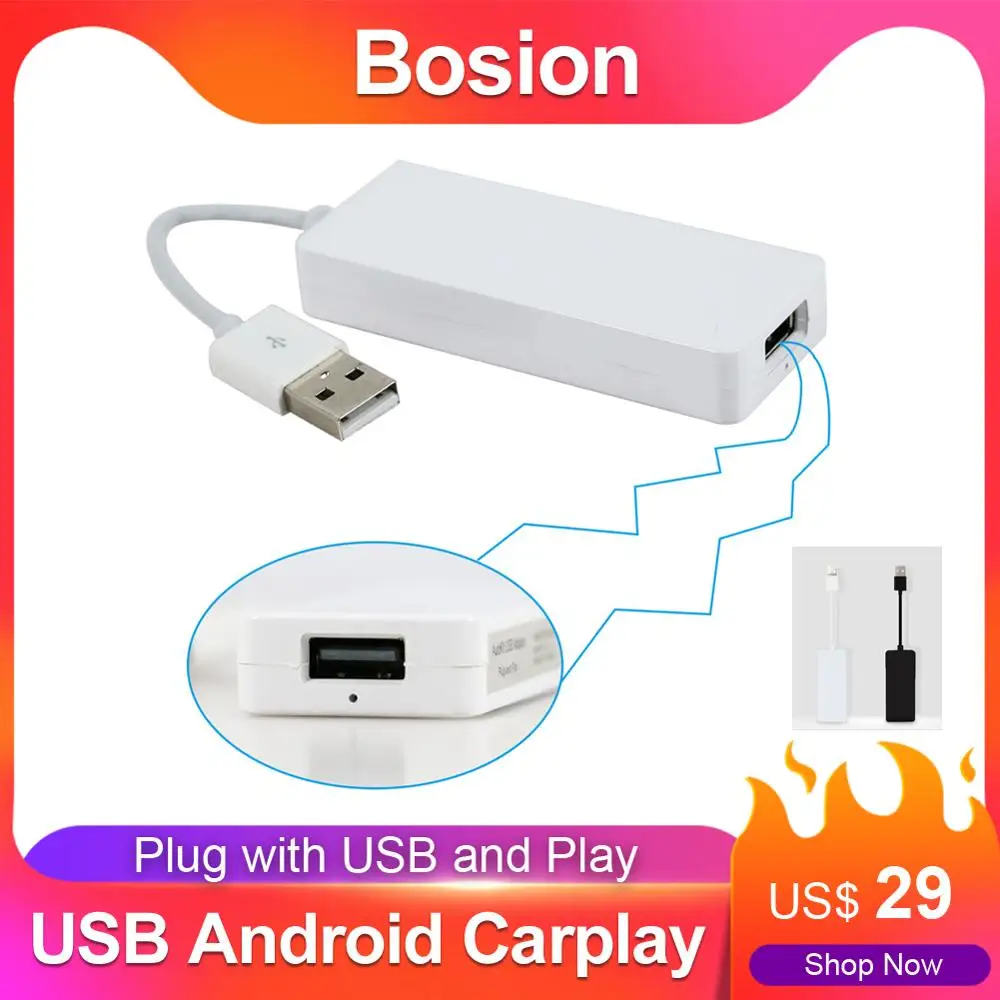 Bosion Airplay carplay Carlinkit умная ссылка для Apple Air Play Dongle Android автомобильный навигатор