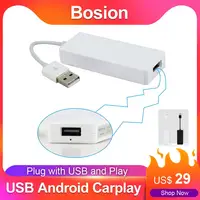Bosion-reproductor multimedia Airplay Carlinkit, accesorio de enlace inteligente para Apple Air Play Dongle, Android, navegación automática, memoria USB