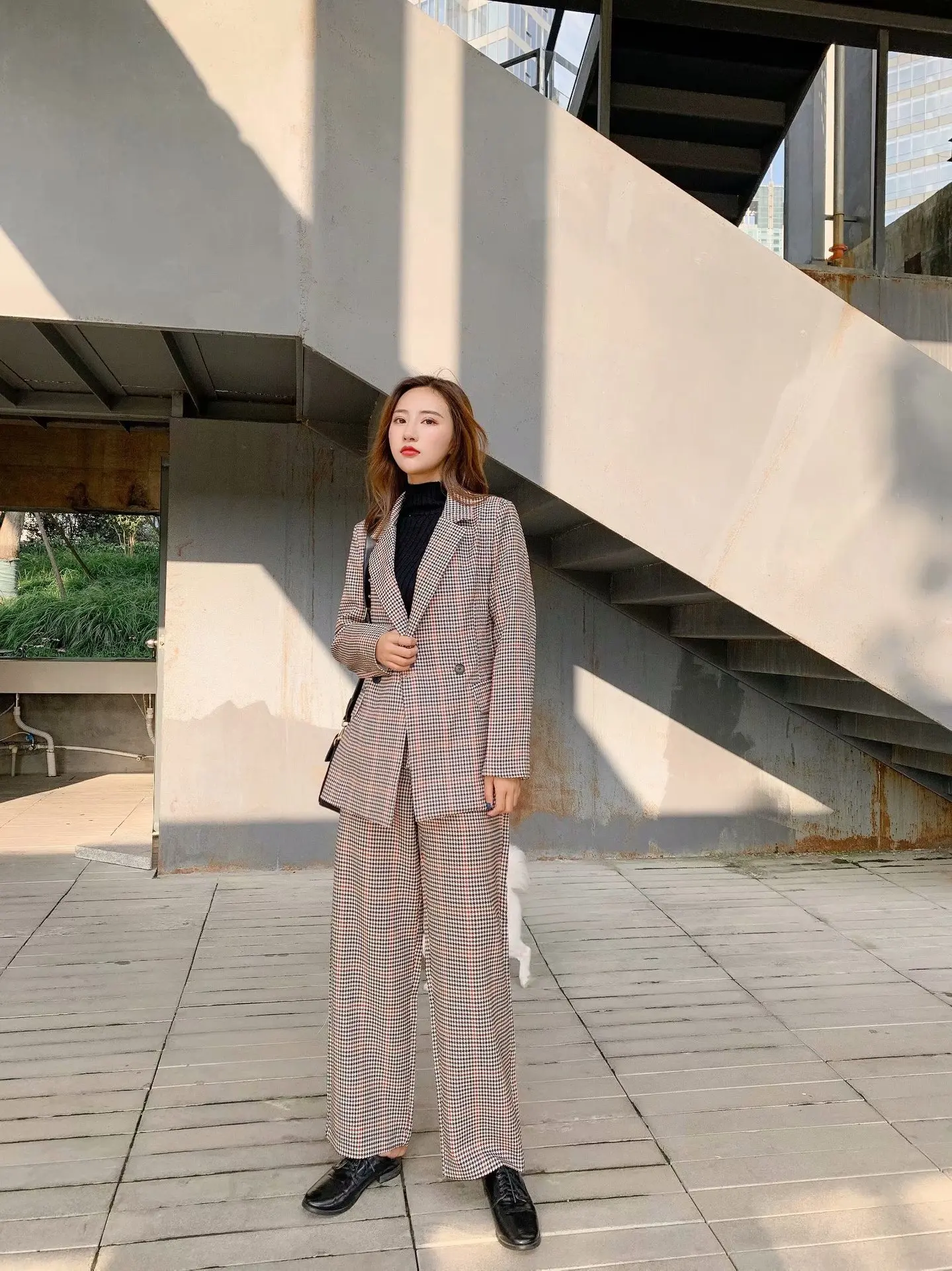 BUSANA KERJA WANITA KOREA - BLAZER IMPORT WANITA - BAJU BIG SIZE - CELANA KERJA WANITA