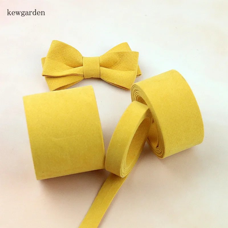 

Kewgarden Diamond Velvet Fabric Layering Cloth Ribbon 1.5" 1" 10mm 25mm 40mm DIY Bowknot Hair Accessories Handmade Tape 10 Meter