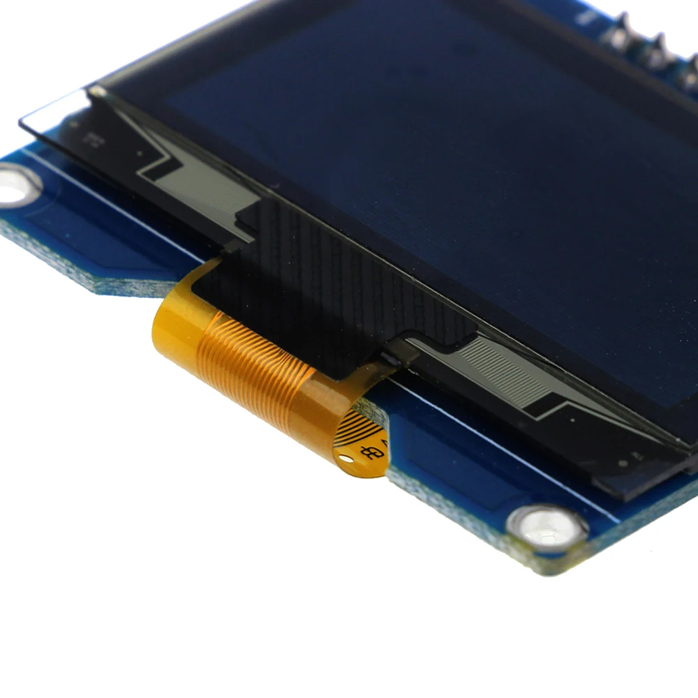 1 54 дюйма белый OLED дисплей модуль 128x64 SPI интерфейс экран плата 3 5 в UART для arduino Diy