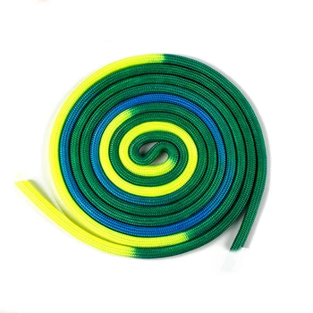 

Exercise Fitness Jump Rope Polyester Rainbow Colour Competition Indoor Outdoor Artistic Gymnastics Yoga For Sports Training