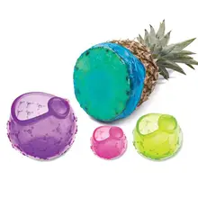 TPFOCUS 4 шт набор многоразовая шариковая форма эластичная силиконовая прилипающая пленка для пищевых фруктов цепляющая пленка TPE