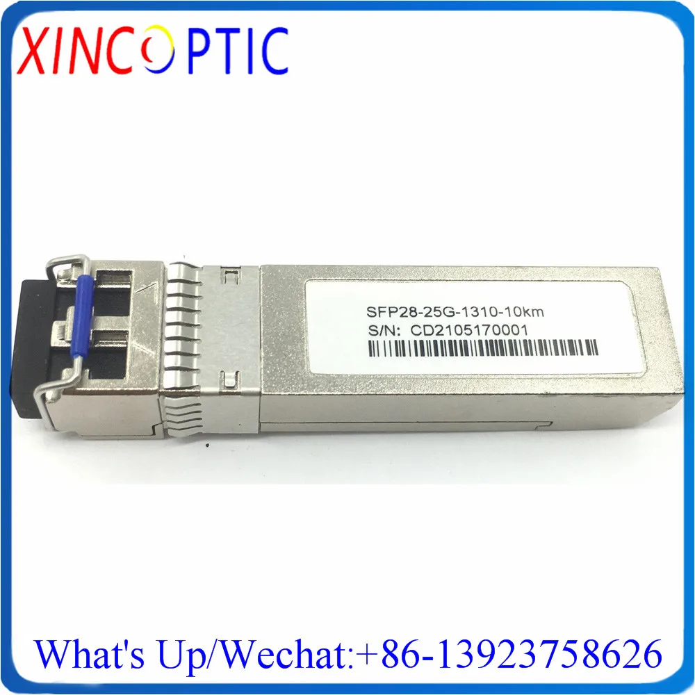 

SFP28 25G Module,SFP-25G-LR 1310nm 10KM DOM Fiber, 25GE DDM