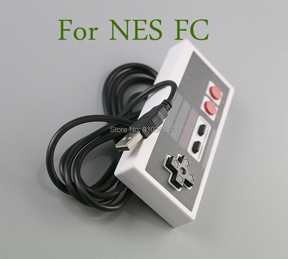 1Pc Usb Cablato Per Controller Nes Gamepad Pc/Usb/Nes Videogioco Per Computer Manico Endo Retro Usb Per Nes Joystick Controle Manette