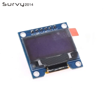 

1PCS White 3-5V 0.96" SPI Serial 128X64 OLED LCD LED Display Module diy electronics