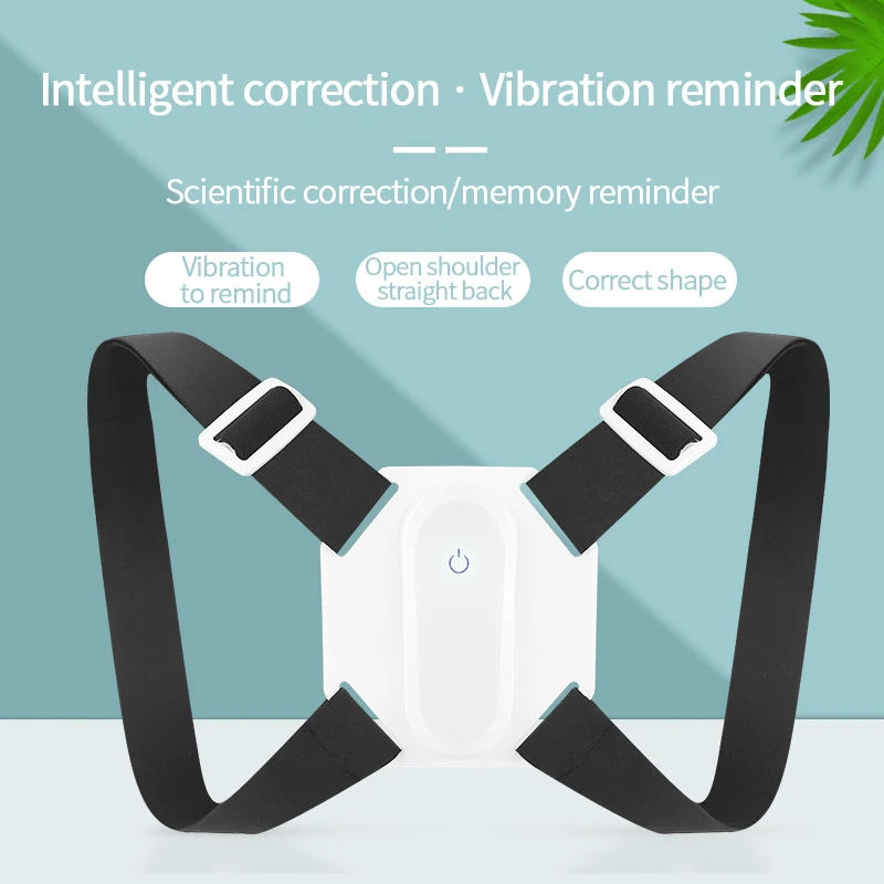 Back Posture Corrector Shoulder Training Belt With Automatic Memory Function Intelligent Correction Humpback Vibration Massager | Спорт и