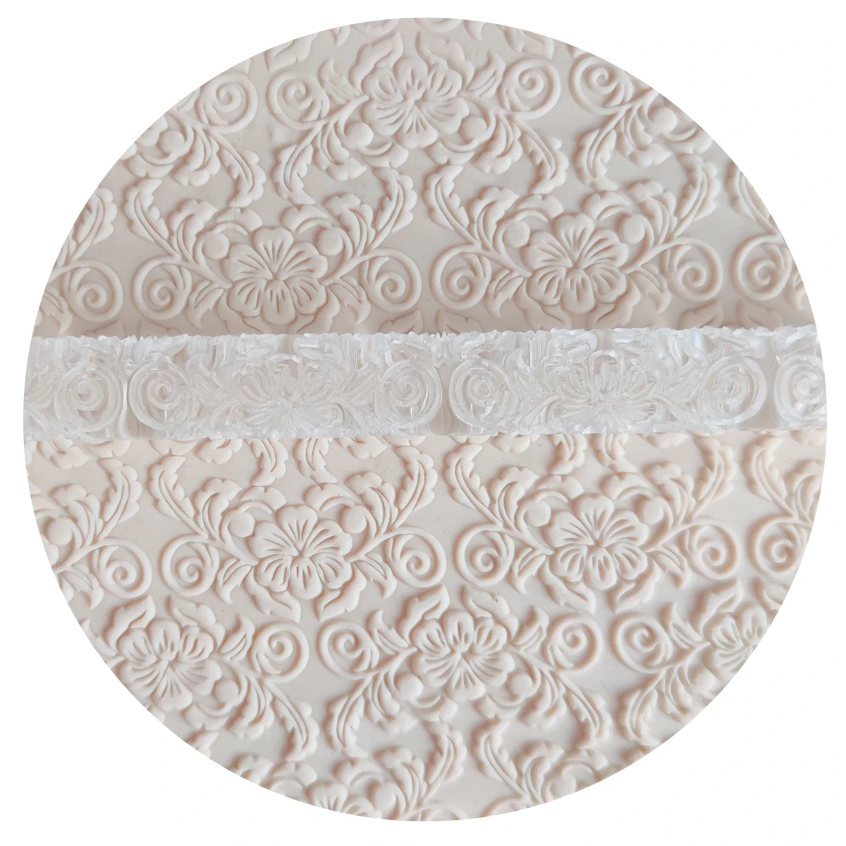 Transparante Acryl Embossing Deeg Rolling Pin, Non-Stick Embossing Bakken Stick, Roller voor Suiker Fondant Cupcake Cake Suikerpasta Roller Decoratie Gebak Craft Tool Transparante Acryl Embossing Deeg Rolling Pin, Non-Stick Embossing Bakken Stick, Roller voor Suiker Fondant Cupcake Cake Suikerpasta Roller Decoratie Gebak Craft Tool