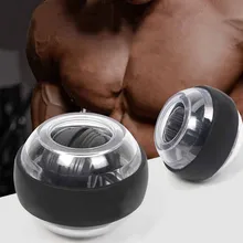 1 компл. Шар на гироскопе силовой шар гироскоп нет силовой светильник на запястье мяч тренажер для рук усилитель светодиодный со скоростным устройством