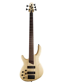 

B5-plus-as-lh Artisan Series bass guitar, 5-string, left-handed, natural color, Cort