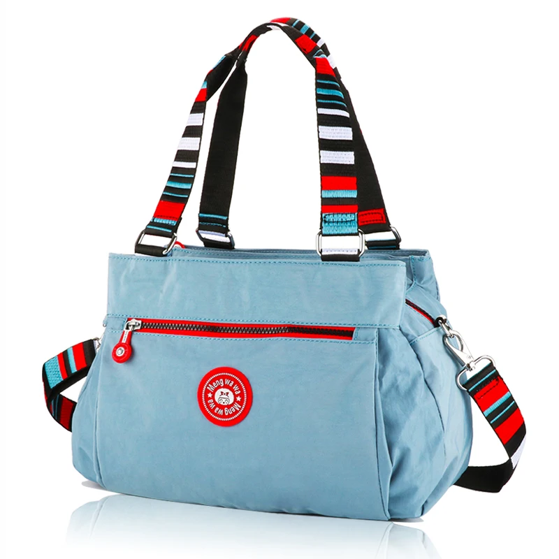 

Crossbody Bag Women Waterproof Nylon lightweight Shoulder Bags Casual Handbags Portable Trolley Storage Case Travel Bag Tote