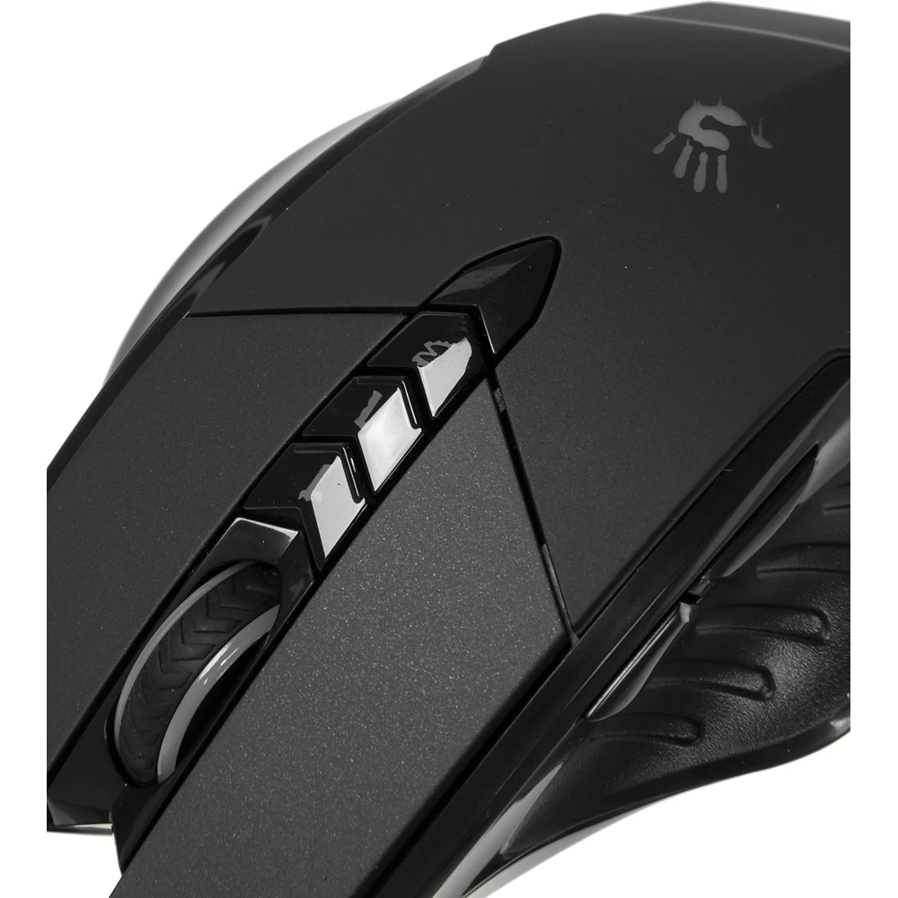Мышь A4 Bloody V7M черный оптическая(3200dpi) USB игровая(7but