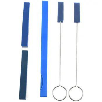 

NEW-Piano Tuning Mute Kit Temperament Strip 4 Mutes Fixing Tool