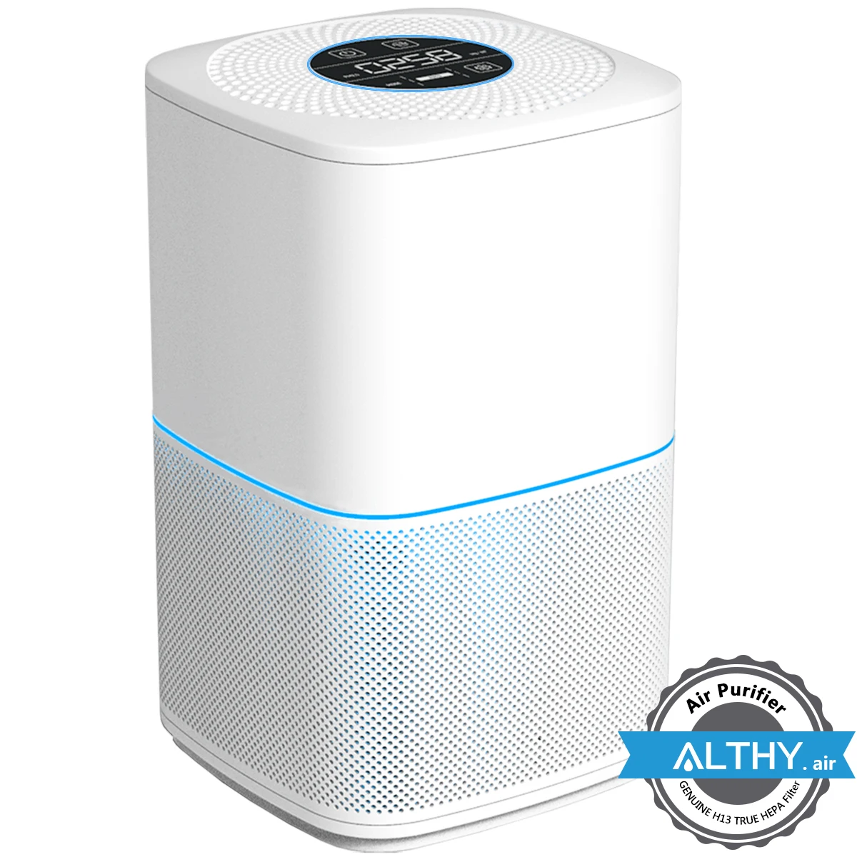 

A15 Air Purifier Air Cleaner - H13 TRUE HEPA Filters - PM2.5 Display Night Light 4 mode for Home Dust Smokers Pollen Pet Dander