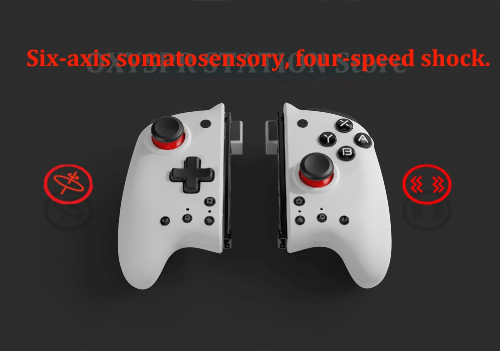 MOBAPAD M6 Gemini Game Console Controller for Nintendo Switch Joycon Left Right Handle Grip for Nintend Switch OLED Gamepad