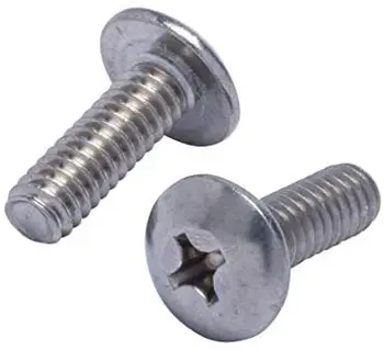 

1/4"-20 X 3/4" Stainless Phillips Truss Head Machine Screw, (100pc), Coarse Thread, 18-8 (304) Stainless Steel,