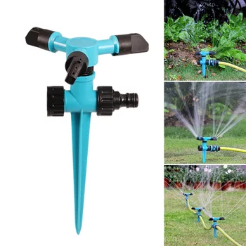 

Garden Sprinkler Lawn Sprinkler 360 Degree Automatically Rotating Sprinkler Irrigation System for Garden Yard