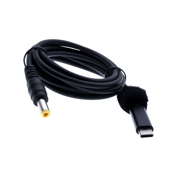 Type-C male head to DC 5.5*2.5MM PD notebook fast charging cable,USB