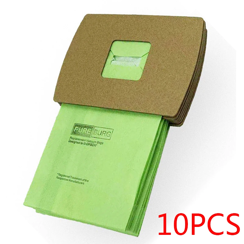 

10pcs Set Of Dust Bags For Oreck Xl Buster B Canister Vacuum Cleaner 3-Layer Structure Home Cleaning