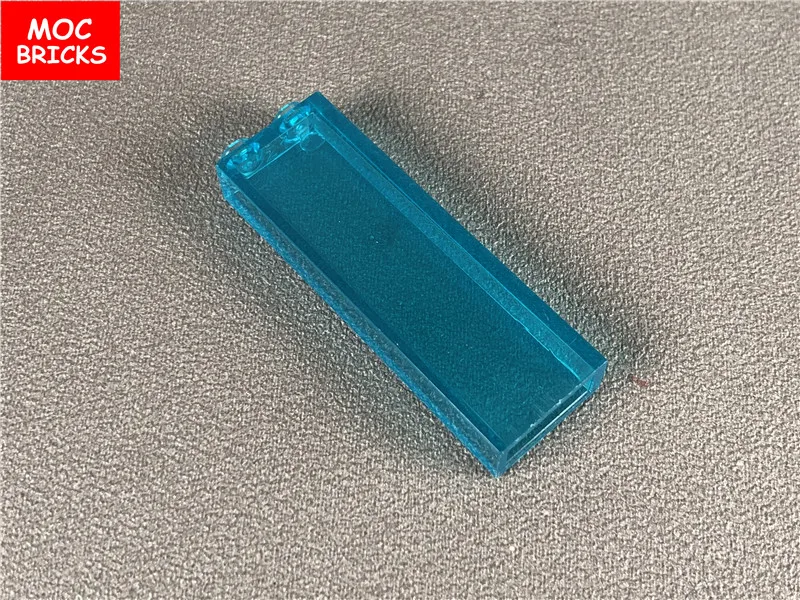 10개/세트 MOC 브릭 투명 높이 1x2x5 1x1x5 2453 2454 DIY 교육용 블록 장난감 어린이 크리스마스 선물