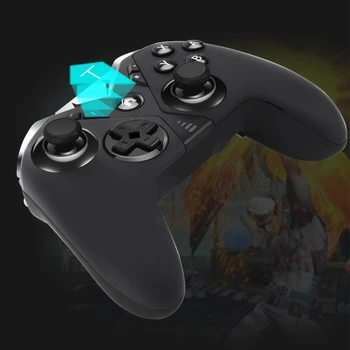 

Bluetooth Modular Game Controller Joystick 6axis Gyroscope Asymmetric Double Vibration Gamepad for Switch for PS3 for Windows PC